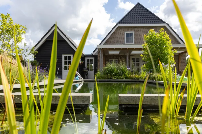 Ontspannen en duurzaam zwemmen in de natuur: Een natuurzwembad in Hierden, Veluwe